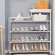 Полиця для взуття на 4 полиці, 78,5х21х54см, CLOTHES RACK, Біла