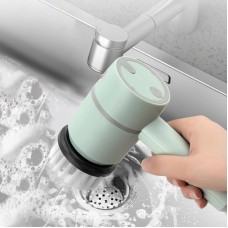 Акумуляторна щітка для прибирання Cleaner brush від USB з 3 насадками