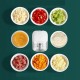 Кухонний міні подрібнювач для продуктів, 250мл, від USB, Білий