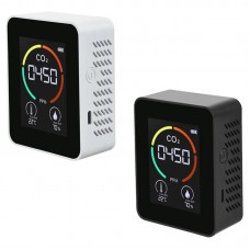 Аналізатор повітря 3в1, від USB, Чорний