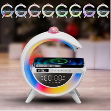 RGB лампа із Bluetooth колонкою та бездротовою зарядкою BT 3402