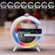 Настільна RGB лампа з колонкою, дискошаром та бездротовою зарядкою, BT 3402