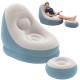 Надувне крісло з пуфом 121х100х86 см, Air Sofa