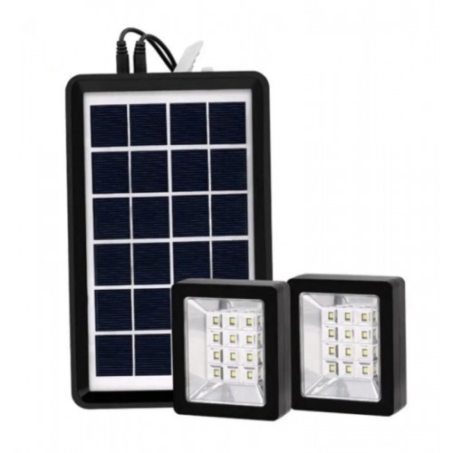 Портативна сонячна система EP-05 3в1 6v3w, Led лампи х2, powerbank Портативна сонячна система EP-05 3в1 6v3w, Led лампи х2, powerbank