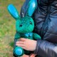 М'яка іграшка «Зайчик LV» 38см, Зелений