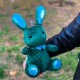 М'яка іграшка «Зайчик LV» 38см, Зелений