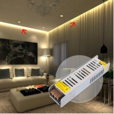 Імпульсний блок живлення 12V 25A METAL Long 300Вт