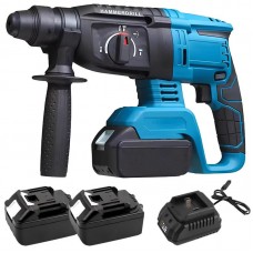 Акумуляторний перфоратор у кейсі + 2 акумулятори 20V