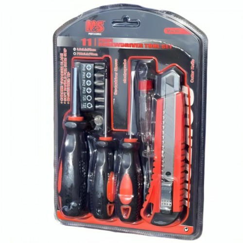 Набір викруток з бітами 11в1 Screwdriver