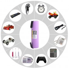 Акумулятор 18650 3000mAh 20А з контактами під паяння, LiitoKala 30Q-N