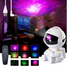 Нічник-проектор зоряного неба Космонавт з USB та пультом керування