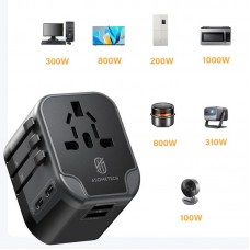Сетевое зарядное устройство 40Вт (2×USB + 2×Type-C), Asomtech