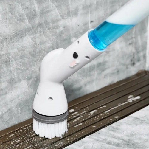 Электрическая щетка для уборки с USB + 6 насадок, Cleaning Brush