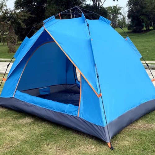 Намет автоматичний для 4-х (210х210х135см) + чохол, G-Tent, Синій