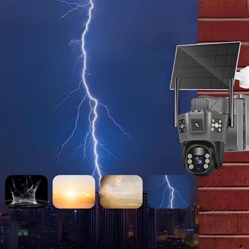 IP камера с солнечной панелью 3×6МП (SIM
