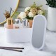 Органайзер для косметики с зеркалом и подсветкой, от USB, Белый