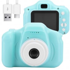 Дитячий цифровий фотоапарат 3 Мп з підтримкою MicroSD GM13, М'ятний
