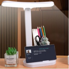 Настільна LED лампа на акумуляторі з USB зарядкою, 3 режими