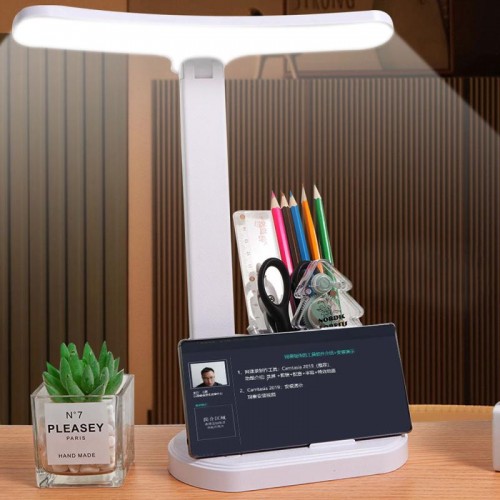 Настільна лампа на акумуляторі, від USB, 3 режими