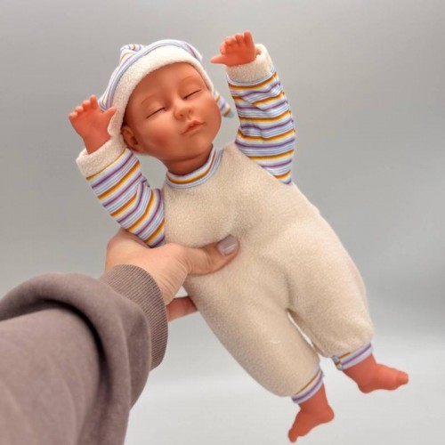 Пупс м'яконабивний зі звуковими ефектами, від батарейок, Baby
