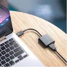 Перехідник DisplayPort на HDMI 4K (23,5см) для передачі відео та звуку