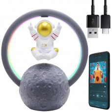 Настільний RGB нічник з Bluetooth колонкою «Астронавт», від USB, Y-598