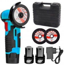 Аккумуляторная болгарка 12V W-153-7 с 2 батареями в кейсе