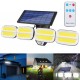 Вуличний ліхтар із датчиком руху BL KXK 601 Solar 240 COB