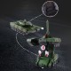 Іграшка танк-трансформер 28см + пульт (до 30хв) з USB, 555