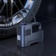Автомобильный компрессор от прикуривателя 12В с дисплеем + насадки, Air pump
