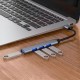USB-хаб на 4 порти (USB3 + 3×USB2), Hoco HB26
