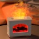 Увлажнитель воздуха Камин с эффектом огня 300мл, от USB
