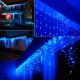 Гирлянда Бахрома, от сети, 5м, 120LED, Синий