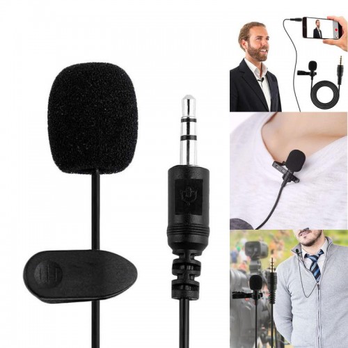 Мікрофон для телефону на кліпсі, Lavalier JH-043 AUX