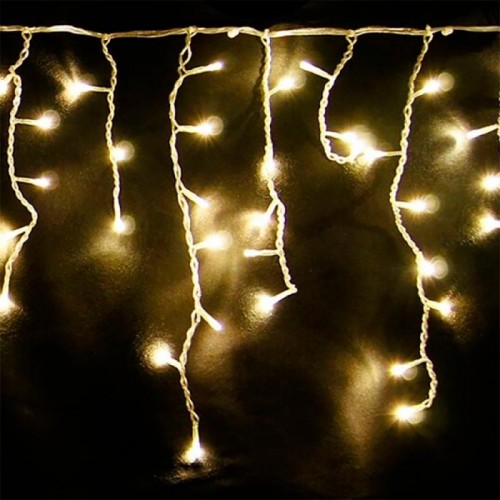 Гірлянда Бахрома, від мережі, 5м, 120LED, Теплий білий
