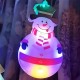 Гірлянда-штора Сніжинка + Сніговик від 220В (3х0,7м) 90LED, XMAS, Різнобарвний