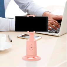 Смарт-штатив з датчиком руху 360° рожевий, USB живлення P01