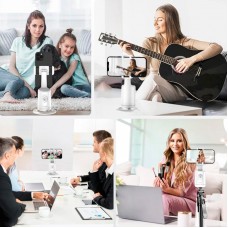 Смарт-штатив с датчиком движения 360°, от USB, P01, Белый