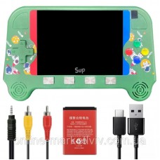 Портативна ігрова консоль на 500 ігор, 3,5, від USB, F3, Зелений