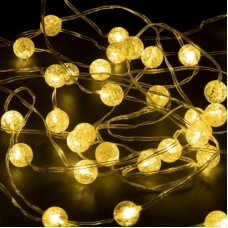 Гірлянда USB 5м 50LED теплий білий для дому та вулиці