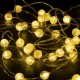 Гірлянда Лампочки від USB, 5м, 50LED, Теплий білий