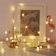 Гирлянда Лампочки от USB, 2,5м, 20LED, Теплый белый