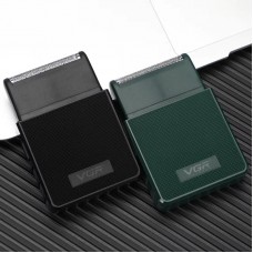 Електробритва VGR V-376 з тримером, USB зарядка, чорна