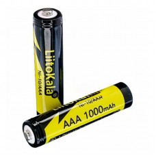 Батарея акумуляторна AAA, 1000mAh, 1,2V, 1 шт, LiitoKala Ni-10