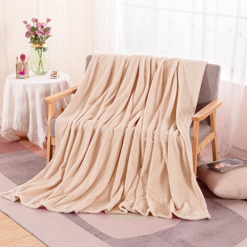 Плед двоспальний, 200х180см, Blanket, Рожевий