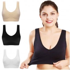 Бешівні ліфчики 3шт Ahh Bra розмір 3XL чорний білий бежевий
