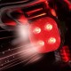 Велосипедный фонарь задний габаритный, FY-328-4LED