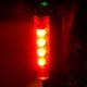Велофонарь задний с лазерной разметкой, LD77-LS-4LED