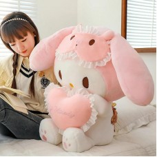 М'яка іграшка Зайчик My Melody 65см з серцечком