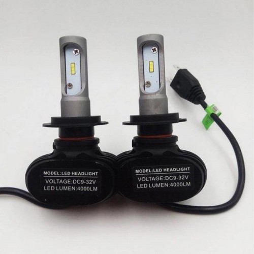 Комплект світлодіодних автоламп для фар, 2 шт, HeadLight S1 H7 Комплект світлодіодних автоламп для фар, 2 шт, HeadLight S1 H7